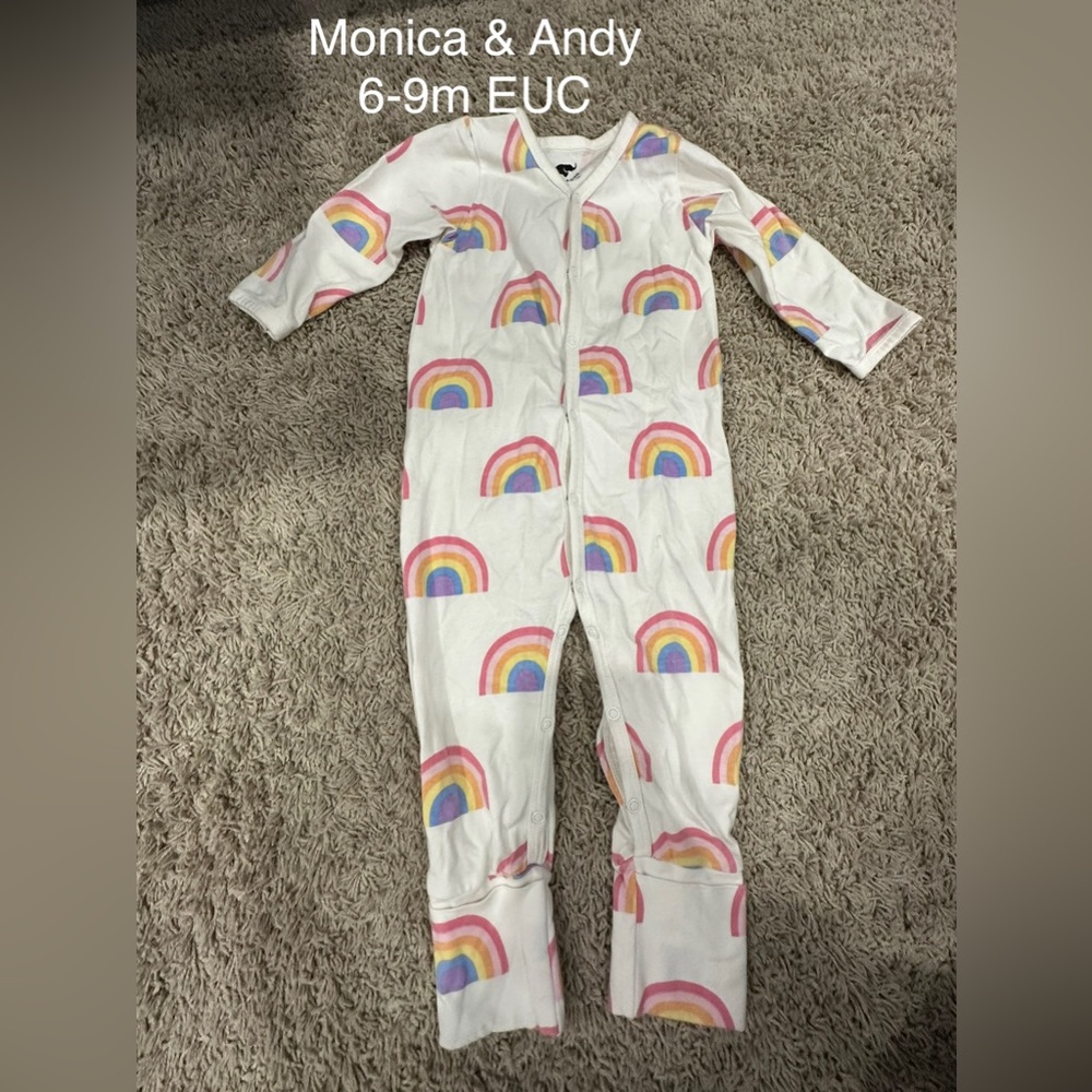 Monica + Andy 6-9m one the go one piece.  Excellent condition